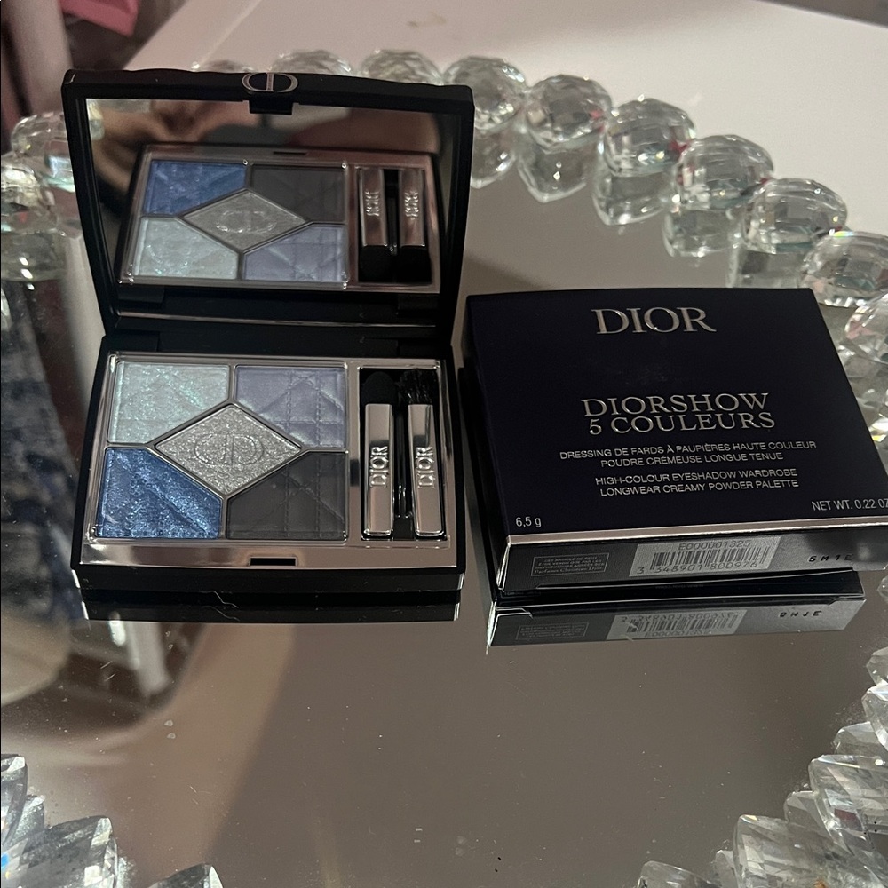 Dior 5 Couleurs Eyeshadow Palette in Blue and Silver